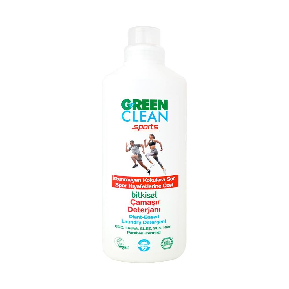 Green Clean Sports Bitkisel Çamaşır Deterjanı 1000 ml
