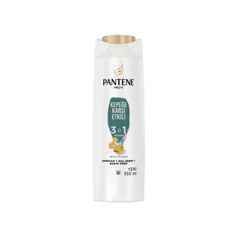 Pantene Şampuan Pro-V Kepeğe Karşı Etkili 3'ü 1 Arada 350 ml