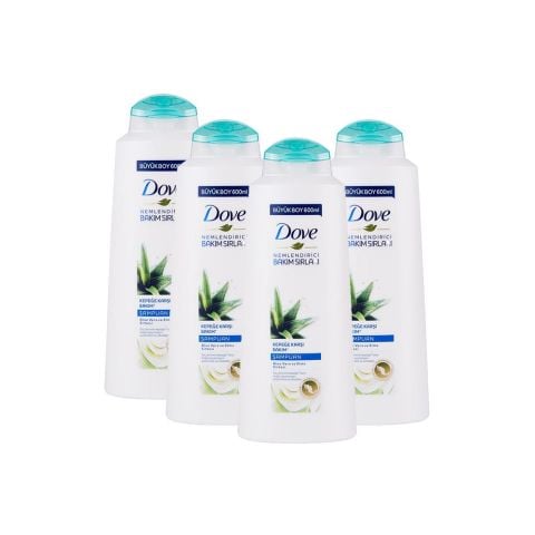 Dove Kepeğe Karşı Etkili Nemlendirici Saç Bakım Şampuanı x 4