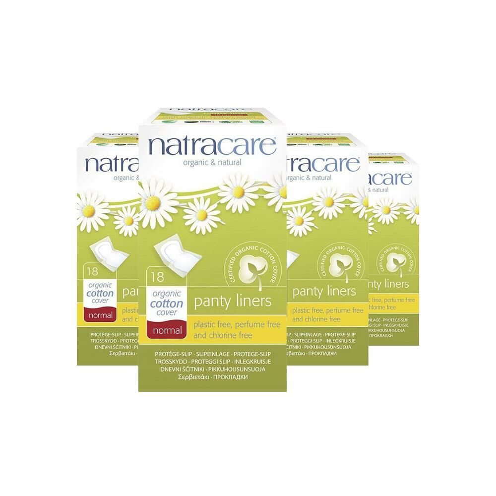 Natracare Organic Cotton Cover Normal 18 Adet x 4