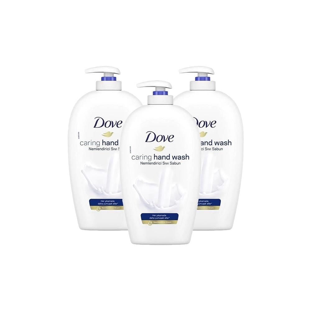 Dove Caring Hand Wash Nemlendirici Sıvı Sabun x 3