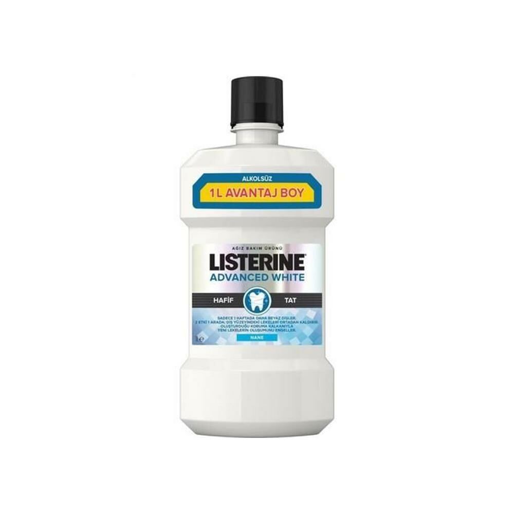 Listerine Advanced White Hafif Tat 1000 ml