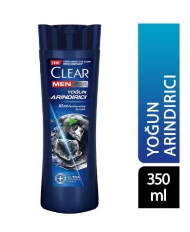 Clear Men Yoğun Arındırıcı Kepeğe Karşı Şampuan 350 ml