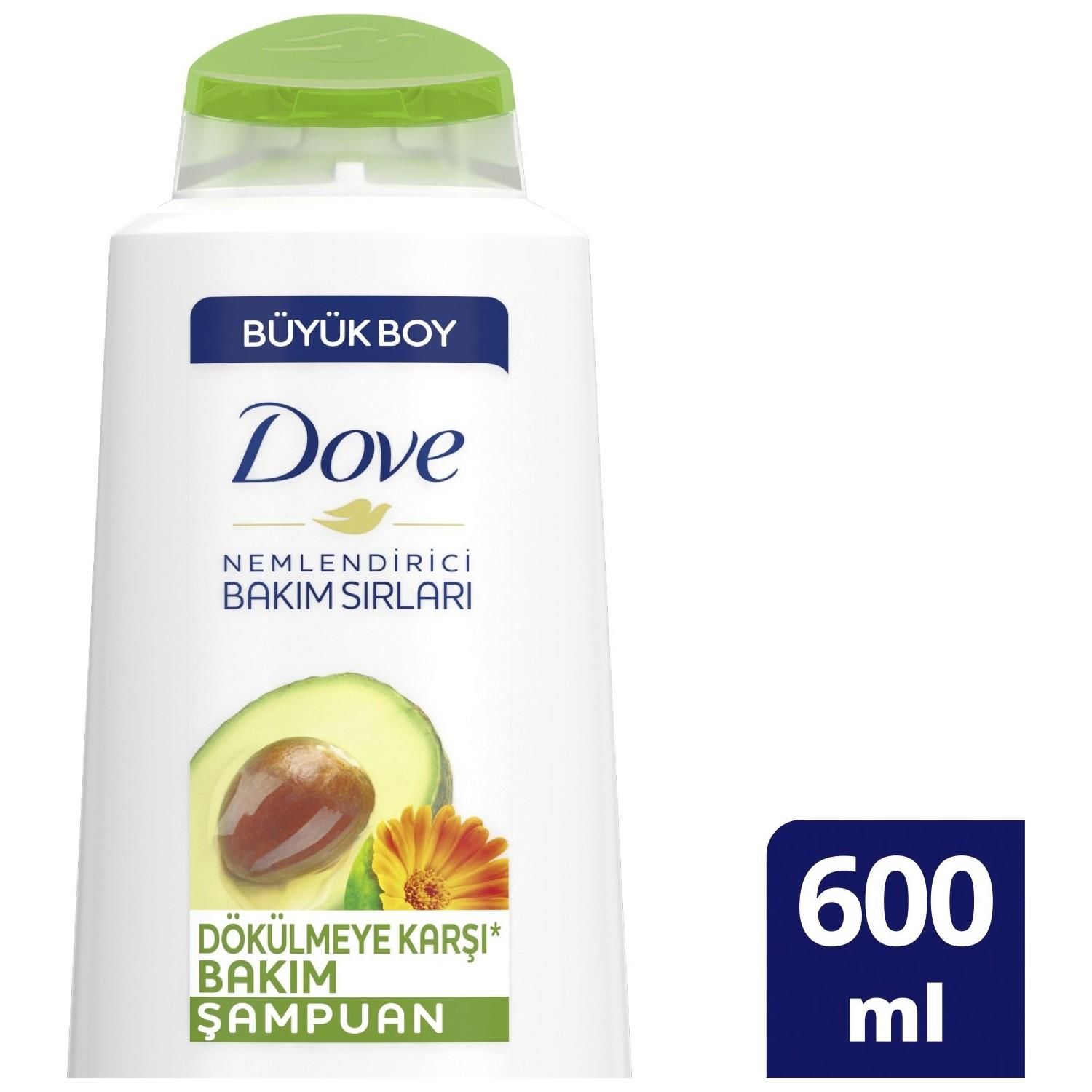 Dove Avokado ve Kalendula Özlü Şampuan 600 ML x 2