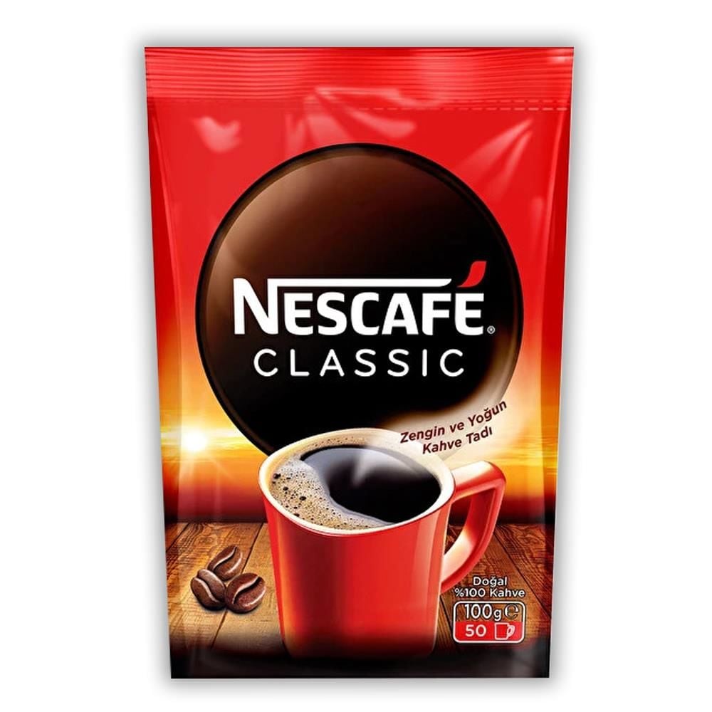 Nescafe Klasik Kahve 100 Gr Poşet