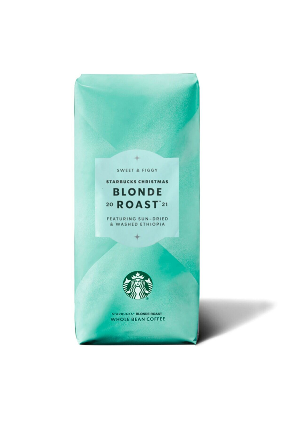 Starbucks Christmas 2021 Blonde Roast Sun Dried N Washed Ethiopia Çekirdek Kahve 250 Gram