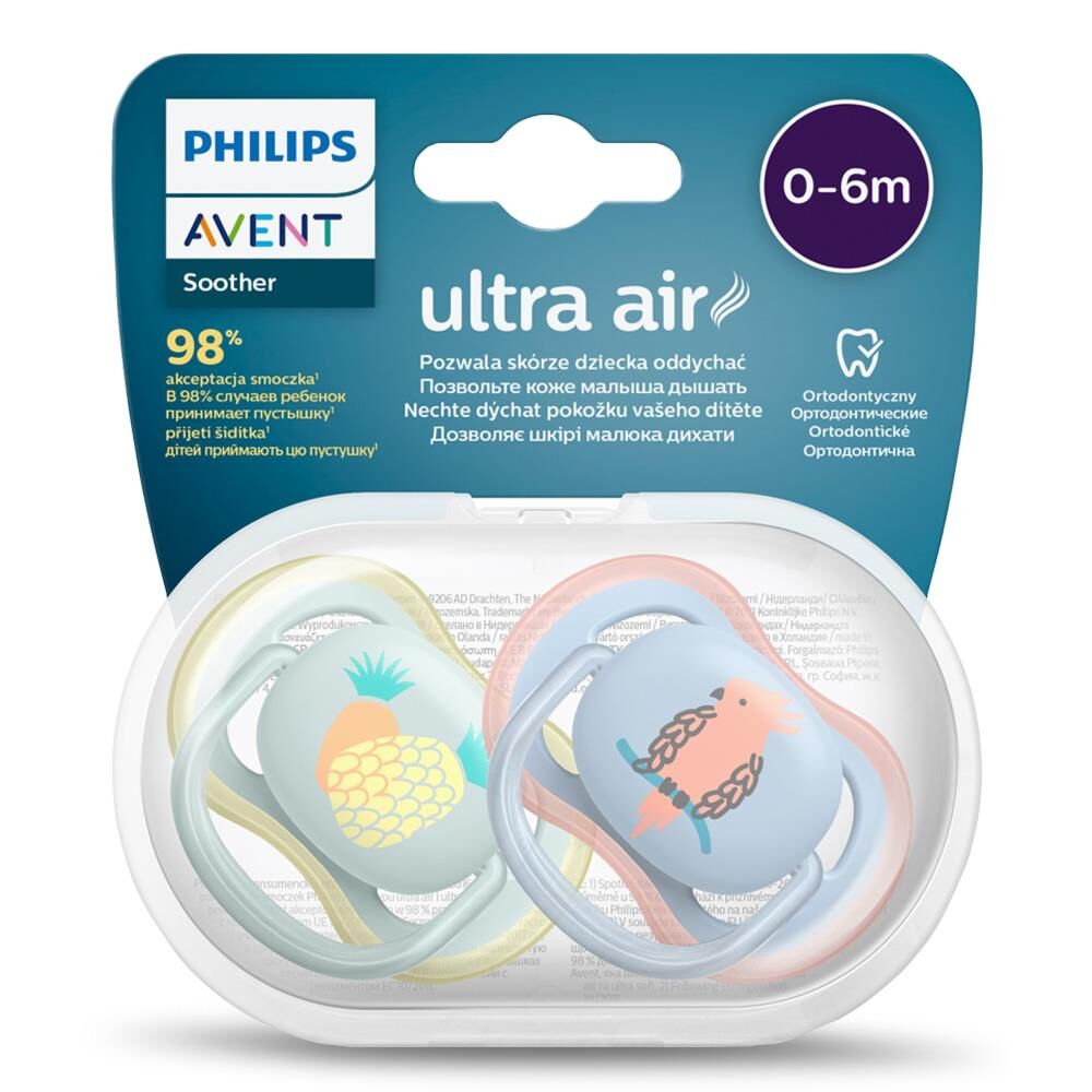 Philips Avent Ultra Air Emzik 2'li Erkek 0-6 Ay