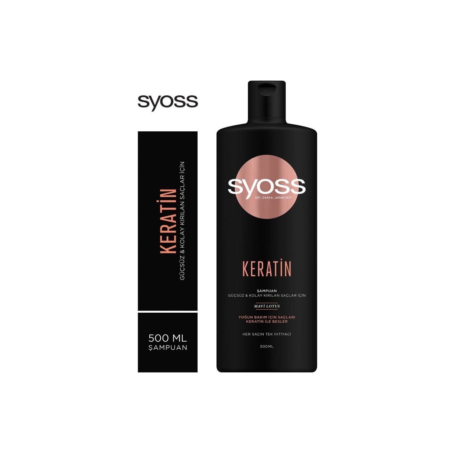 Syoss Şampuan Keratin Mükemmeliği 500 ML