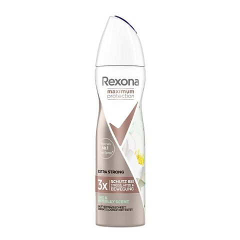 Rexona Maximum Protection Lime & Waterlily Kadın Sprey Deodorant 150 ml