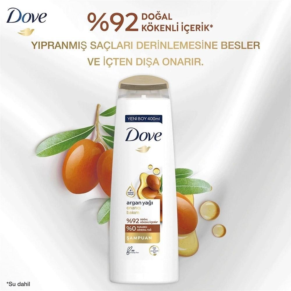 Dove Onarıcı Bakım Argan Yağı Şampuan 400 ml