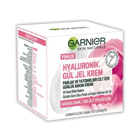 Garnier Günlük Bakım Gül Jel Krem Hyaluronik 50 ml