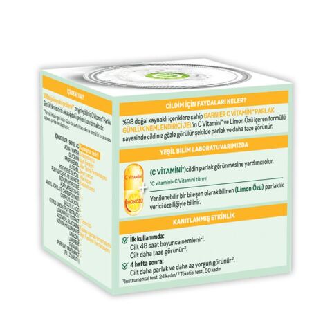 Garnier Günlük Nemlendirici Jel C Vitamini 50 ml