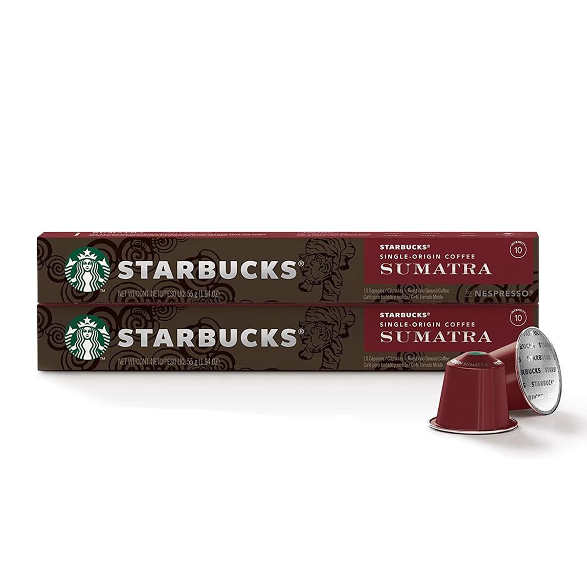 Starbucks Sumatra Kapsül Kahve 10 Adet x 2