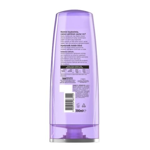 Elseve Hydra Hyaluronik Saç Bakım Kremi 390 ml