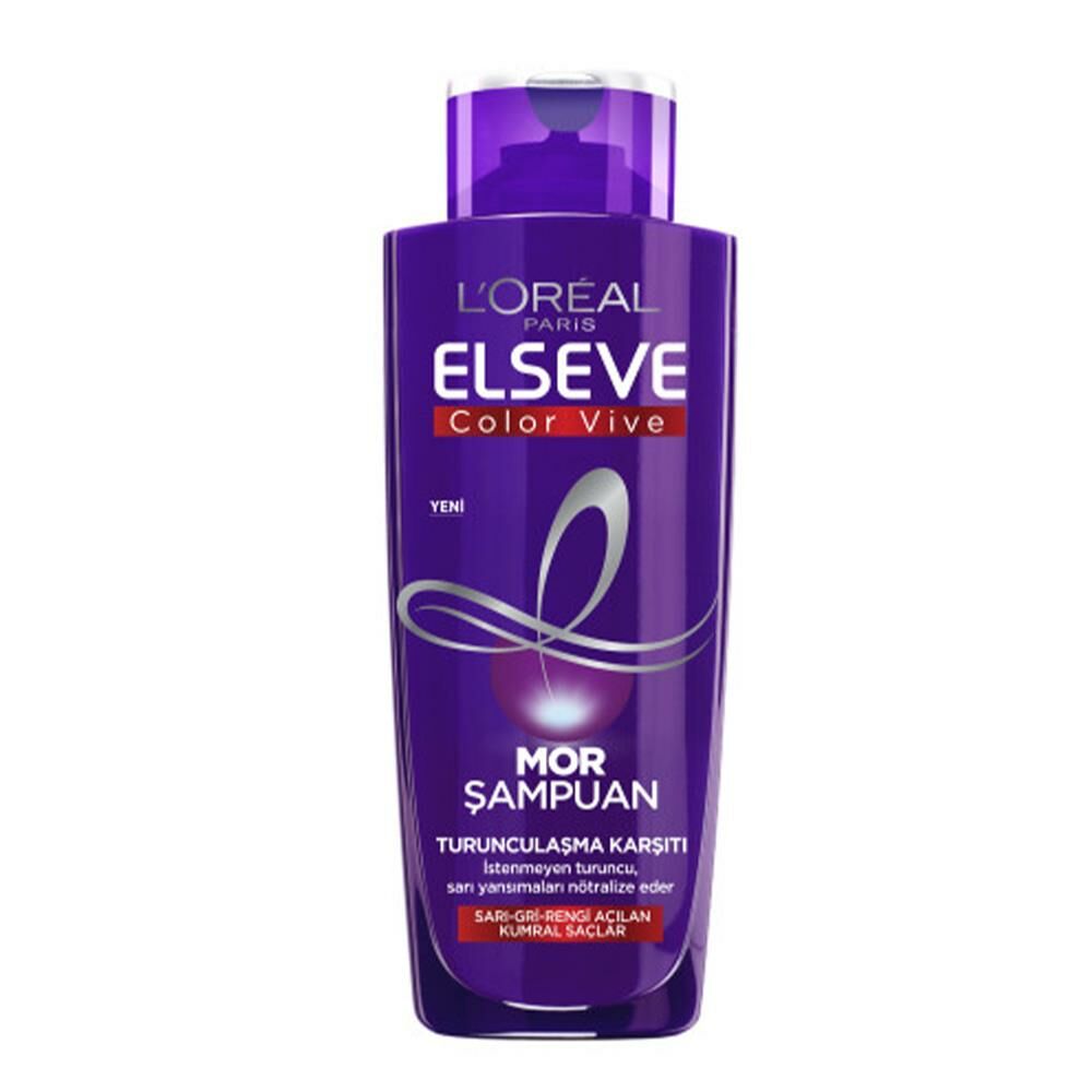 Elseve Color Vive Mor Şampuan Turunculaşma Karşıtı 200 ml