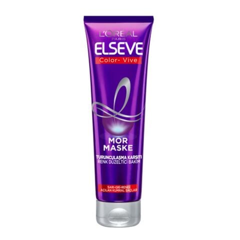 Elseve Color Vive Mor Maske Turunculaşma Karşıtı 150 ml