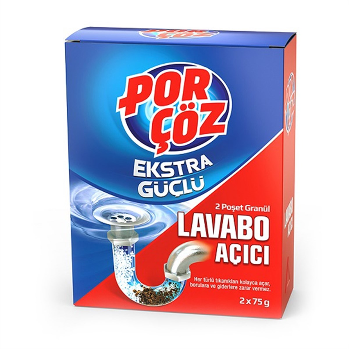 Porçöz Lavabo Açıcı 70 gr x 2