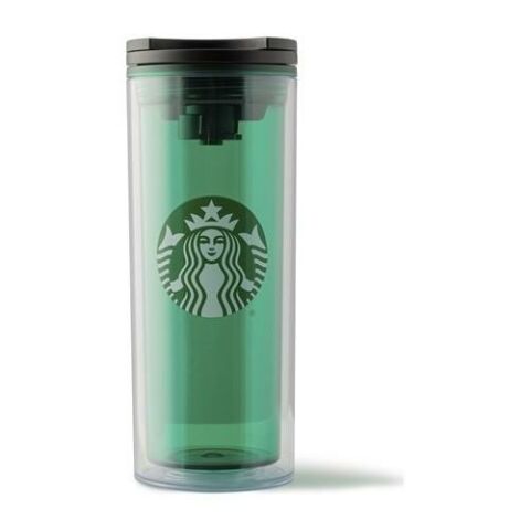 Starbucks Klasik Seri Termos Yarısaydam Yeşil Renkli 355 ml