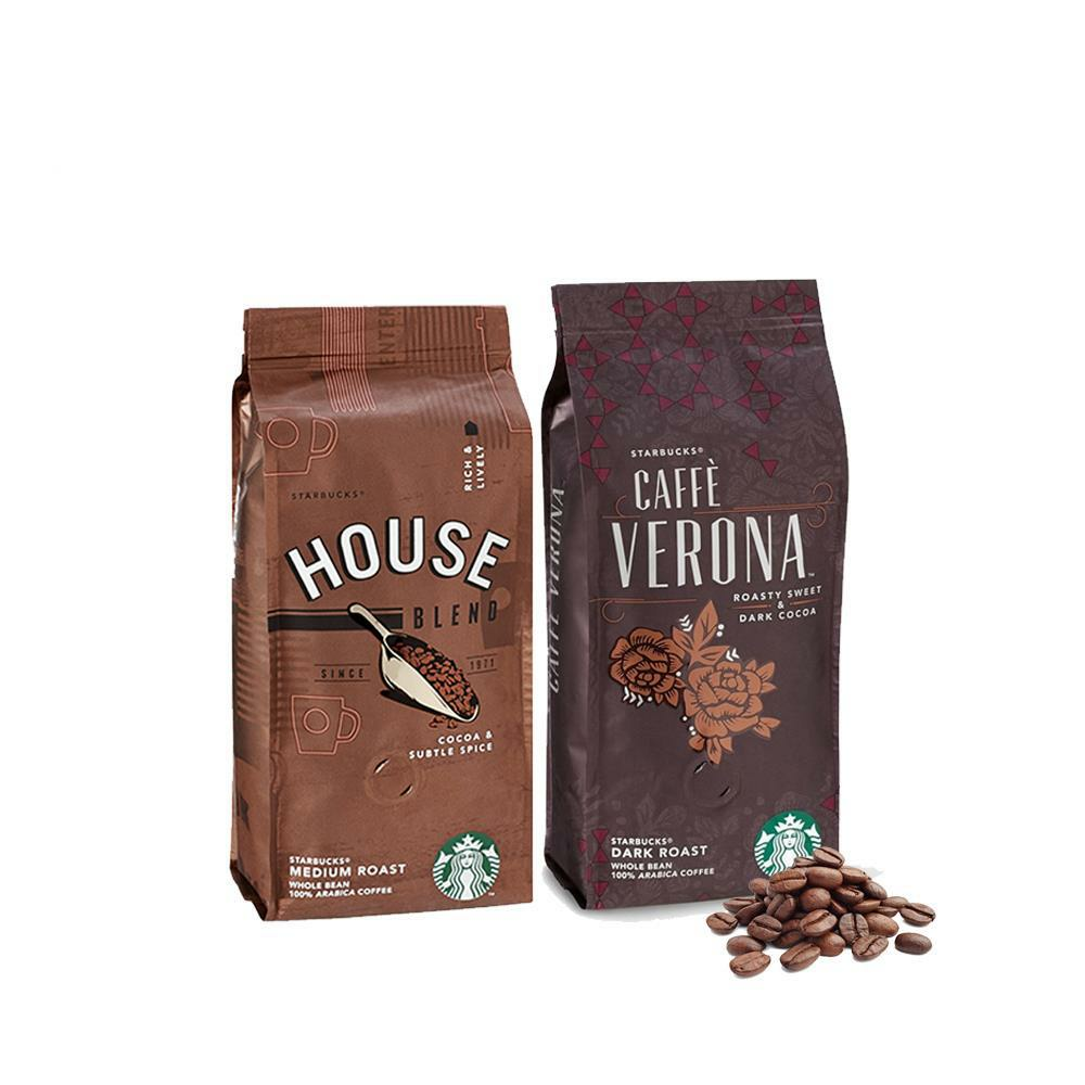 Düvenci Toptan Starbucks House ve Verona Çekirdek Kahve 250 Gram 2 Adet