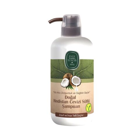 Eyüp Sabri Tuncer Doğal Hindistan Cevizi Sütlü Şampuan 600 ml