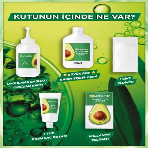 Garnier Nutrisse Yoğun Besleyici Kalıcı Krem Saç Boyası 4.6 Şarap Kızılı