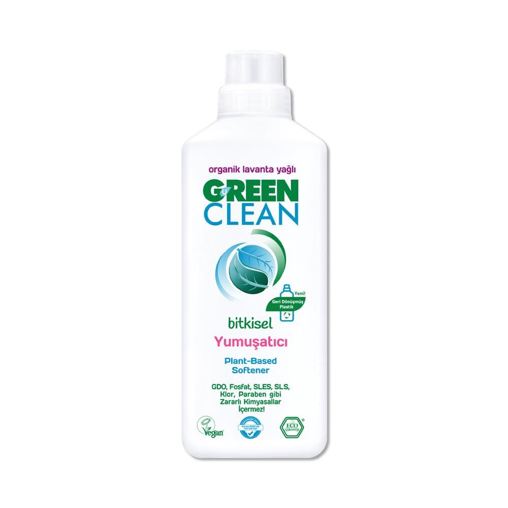 Green Clean Bitkisel Çamaşır Yumuşatıcı Lavanta Yağlı 1000 ml