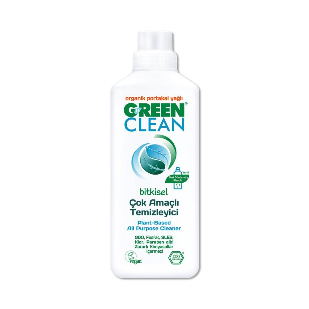 Green Clean Bitkisel Çok Amaçlı Temizleyici Portakal Yağlı 1000 ml