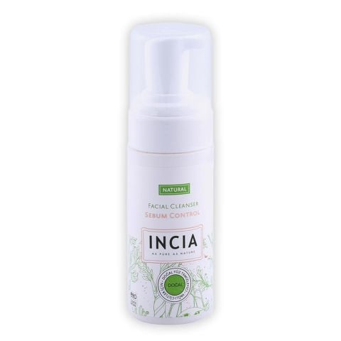 Incia Doğal Yüz Temizleme Köpüğü Yağlı Ciltler 125 ml