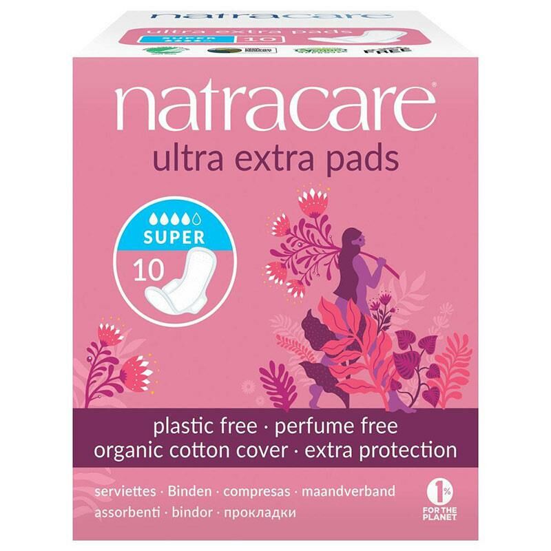 Natracare Ultra Ekstra Ped Super 10 Adet