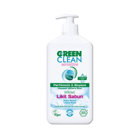 Green Clean Sensitive Bitkisel Likit Sabun 500 ml