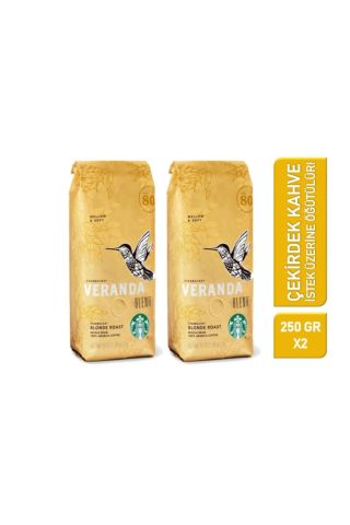 Starbucks Veranda Arabica 250 gr Çekirdek Kahve X 2 Adet