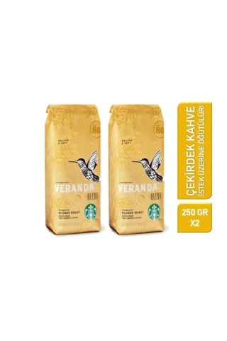 Starbucks Veranda Arabica 250 gr Çekirdek Kahve X 2 Adet