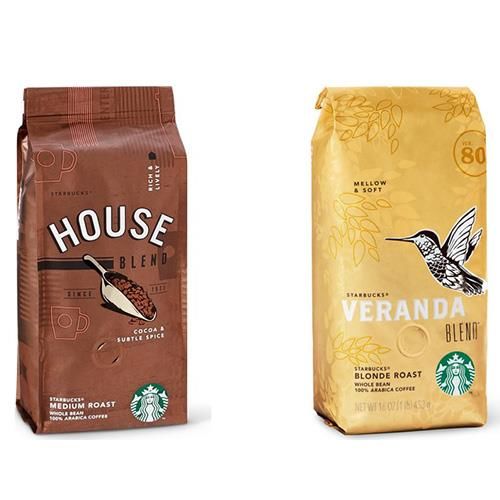 Starbucks House Blend ve Veranda Çekirdek Kahve 250 G x 2 Adet