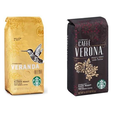 Starbucks Verona ve Veranda Çekirdek Kahve 2 Adet
