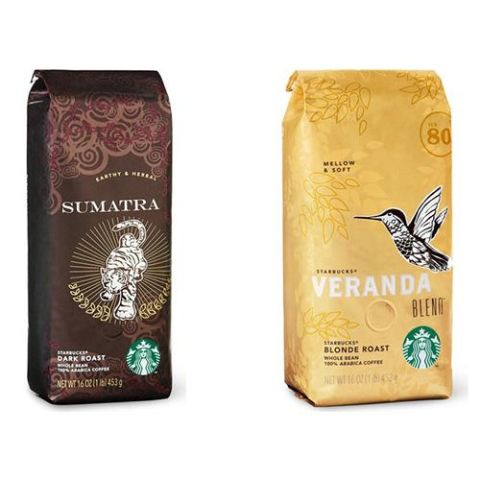Starbucks Sumatra ve Veranda Çekirdek Kahve 2 Adet 250 Gr