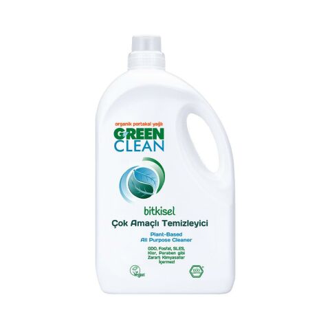 Green Clean Bitkisel Çok Amaçlı Temizleyici Portakal Yağlı 2750 ml