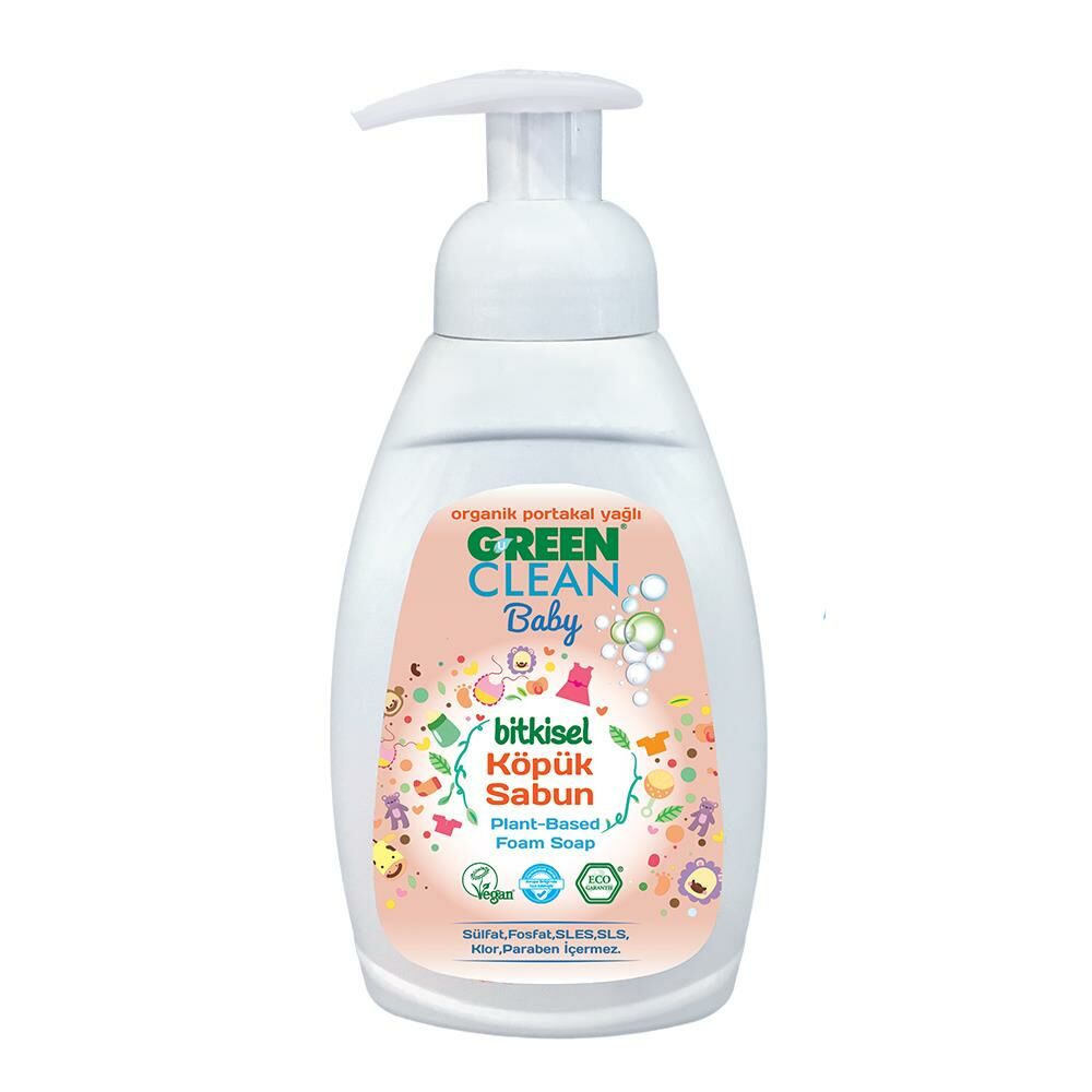 Green Clean Baby Köpük Sabun Portakal Yağlı 450 ml