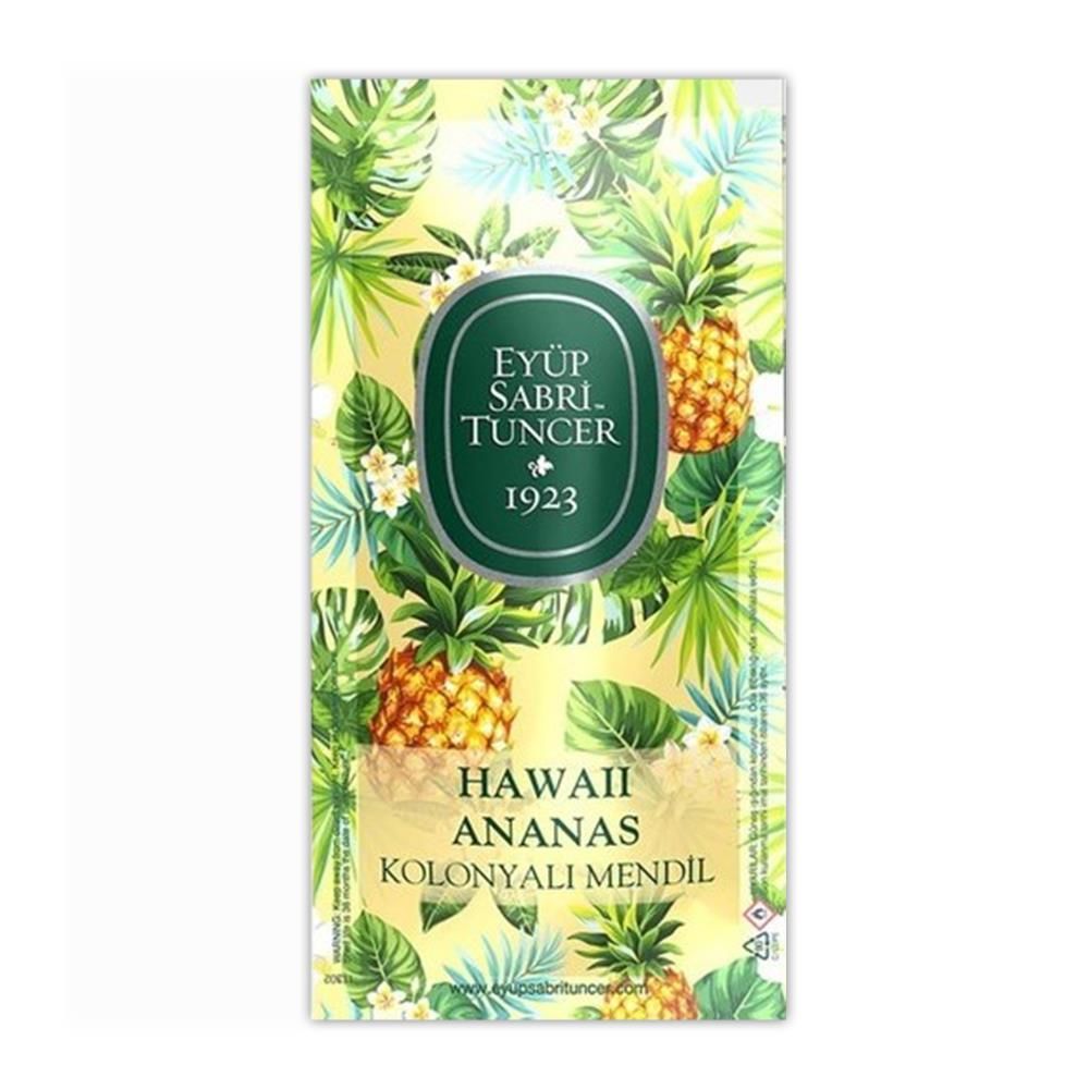 Eyüp Sabri Tuncer Kolonyalı Mendil Hawaii Ananas Küçük Boy 150'li