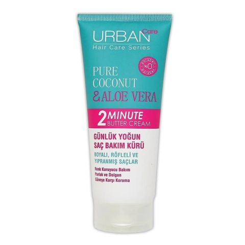 Urban Care Pure Coconut Aloe Vera 2 Minute Saç Bakım Kürü 200 ml