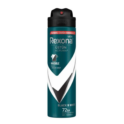 Rexona Men Sprey Deodorant Black White 150 ml