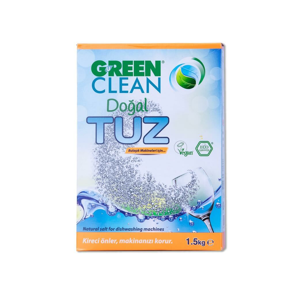U Green Clean 1,5 Kg Doğal Bulaşık Makinesi Tuzu