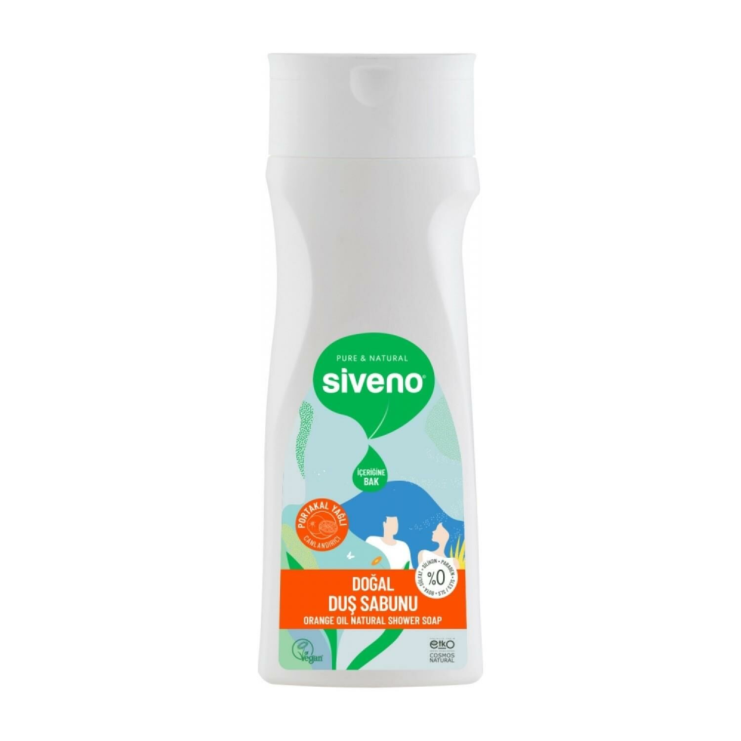 Siveno Portakal Yağlı Doğal Duş Sabunu 300 ml