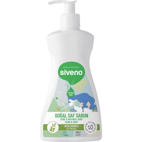 Siveno Pure Natural Zeytinyağlı Doğal Saf Sabun 300 ml