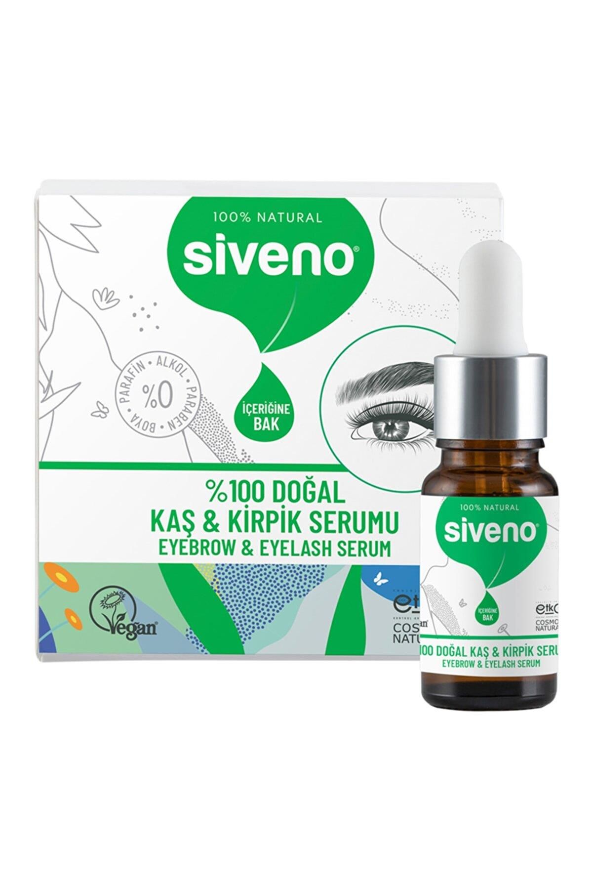 Siveno %100 Doğal Kaş & Kirpik Serumu 10 ml