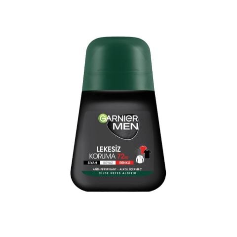 Garnier Men Lekesiz Koruma 72H Erkek Roll-On 50 ml