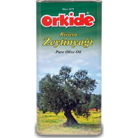 Orkide Riviera Zeytinyağı Teneke 5 lt