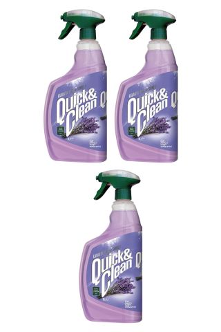 Eyüp Sabri Tuncer Quick Clean Lavanta Yüzey Temizleyici 1 L x 3