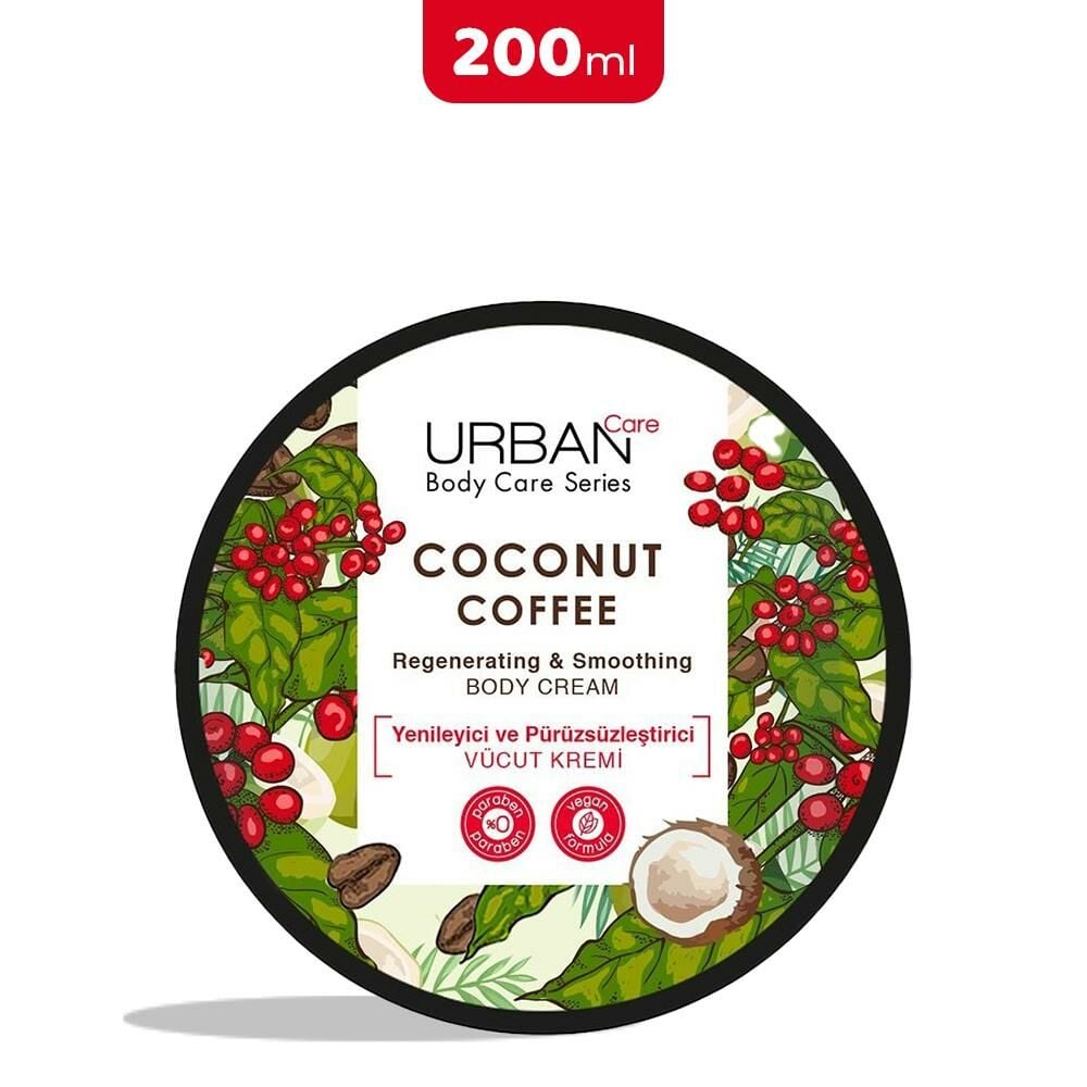 Urban Care Coconut Coffee Vücut Kremi 200 ml