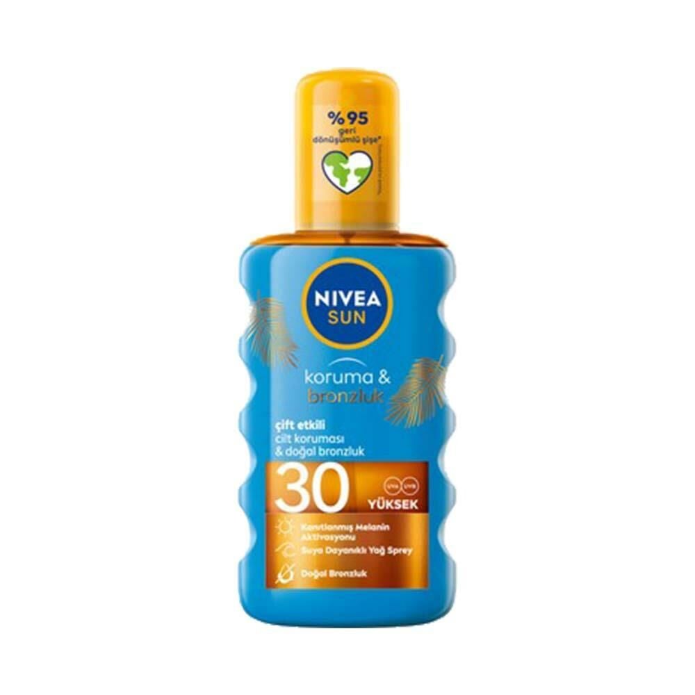 Nivea Sun Koruma Ve Bronzluk Güneş Yağı Gkf 30 200 Ml