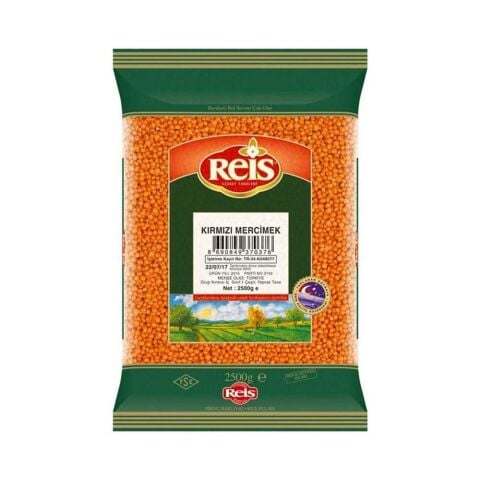 Reis Kırmızı Mercimek 2.5 Kg